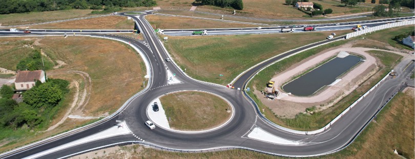 Mise en service du contournement de Blanzy : Egis mobilisé pour la sécurisation de la RCEA