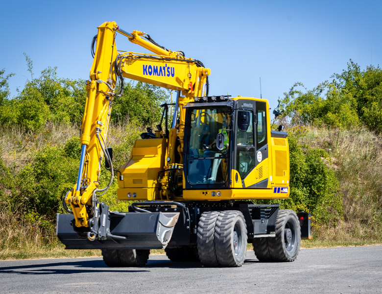 Komatsu Europe annonce les nouveaux modèles PW148-11 et PW190-11