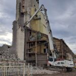 Déconstruction monumentale au port Édouard Herriot à Lyon