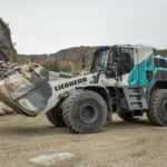 A Liebherr hydrogen-powered wheel loader is currently in operation at the Kanzelstein quarry in Gratkorn. STRABAG