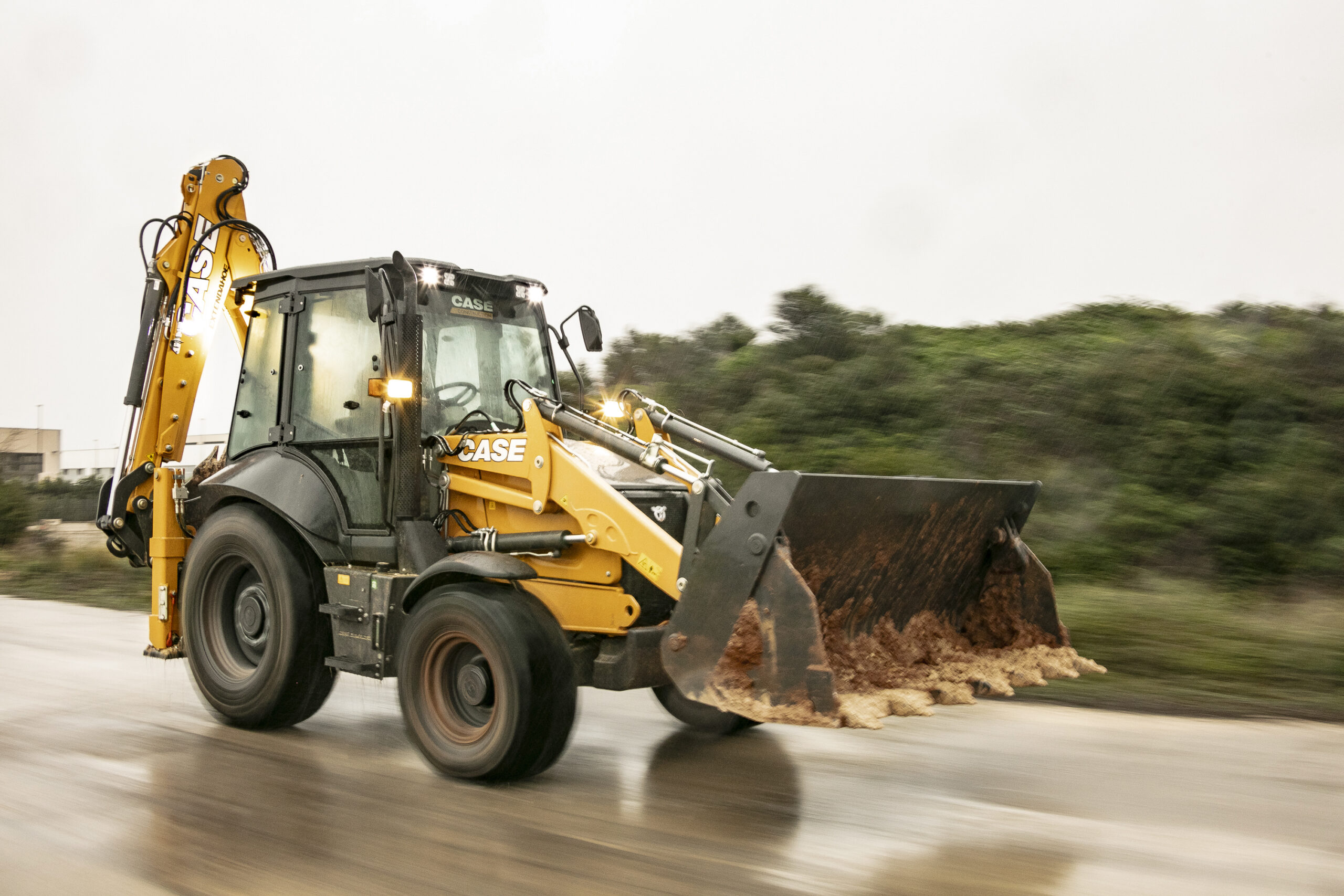 Power, Comfort, and Control: The New CASE 580SV Backhoe Loader