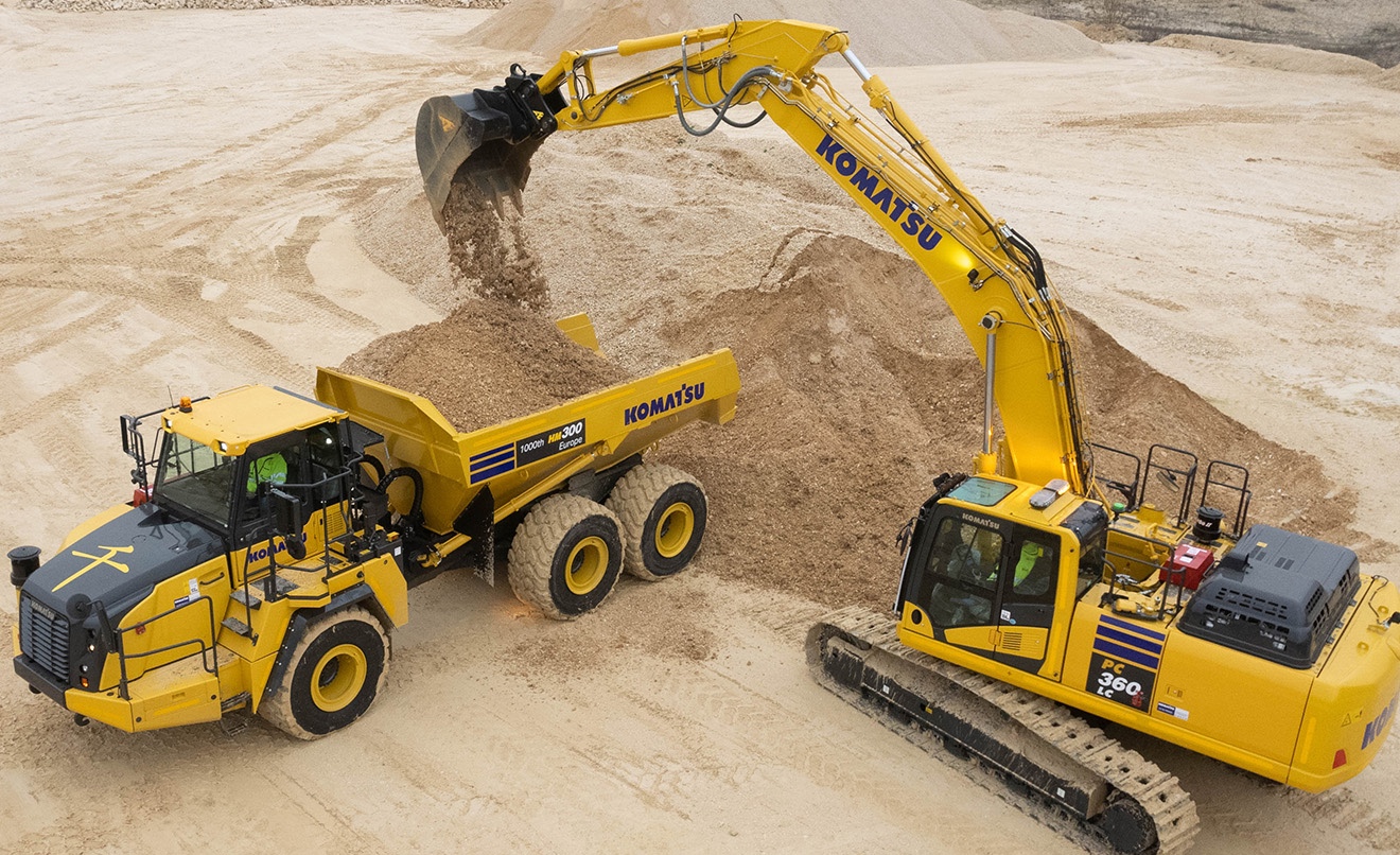 Komatsu Europe Strengthens Its Distribution Network in the UK